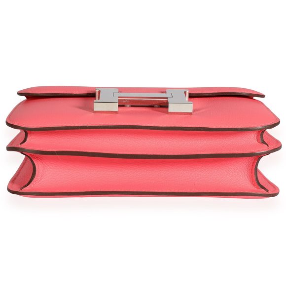 Hermès Rose Azalee Evercolor Constance 18 PHW - Picture 4 of 8